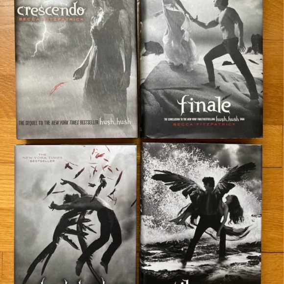 Hush, Hush series by Becca Fitzpatrick - Picture 2 of 2